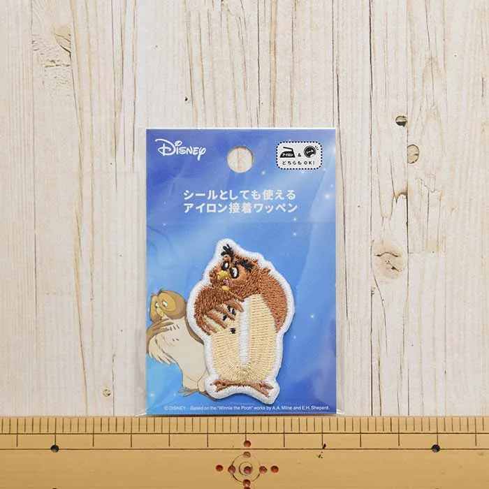 2way接着ワッペン Disney アルファベット
