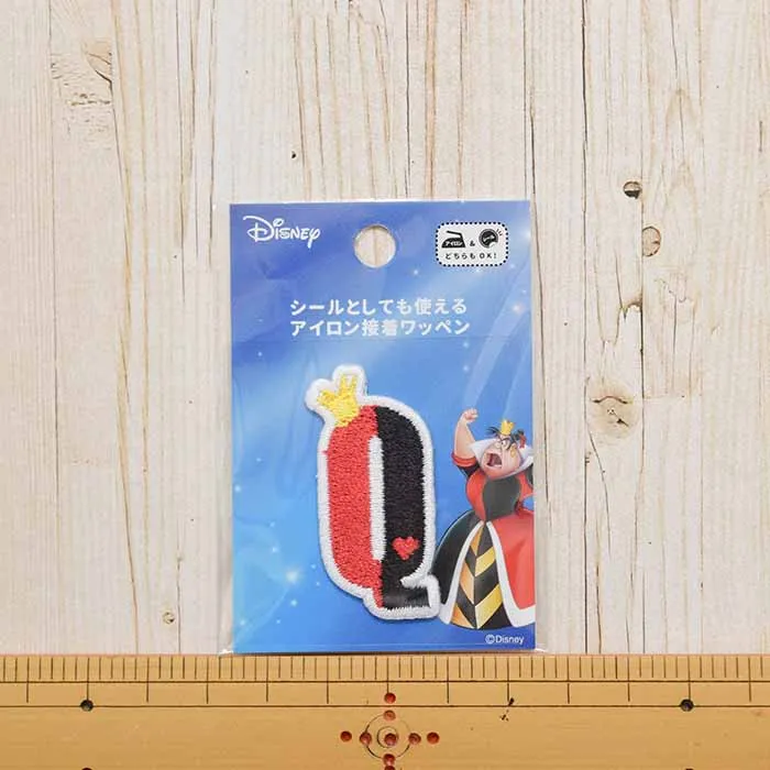 2way接着ワッペン Disney アルファベット