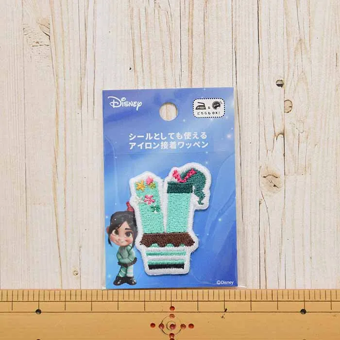2way接着ワッペン Disney アルファベット