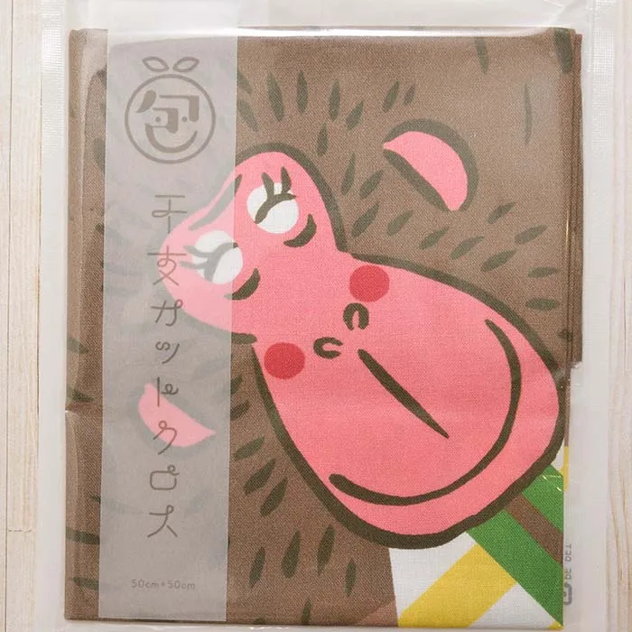 干支シーチングプリントカットクロス生地 約50cm×50cm