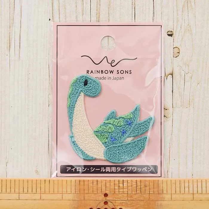 2way接着ワッペン RAINBOW SONS 恐竜