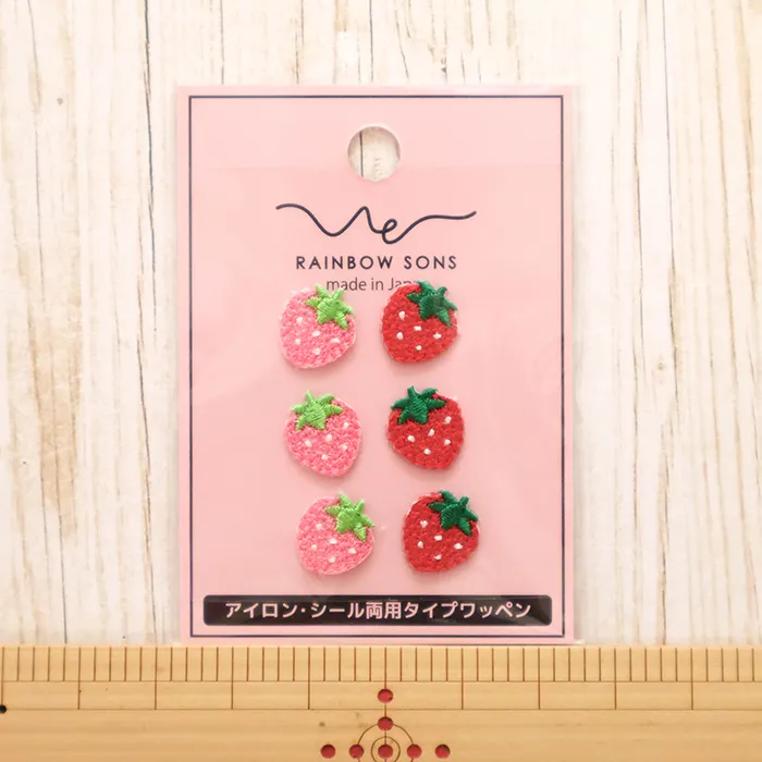 2wayワッペン REINBOW SONS いちご