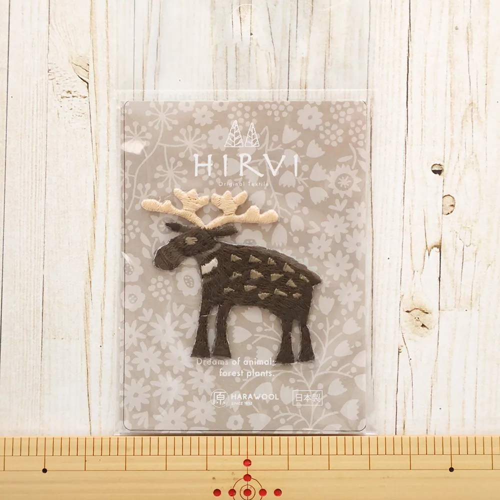 2wayワッペン　HIRVI　ヒルヴィ