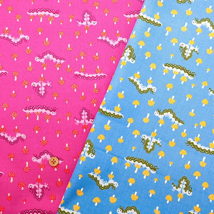 USAコットンプリント生地 moda Ruby Star Society HELLO ALICE いもむし