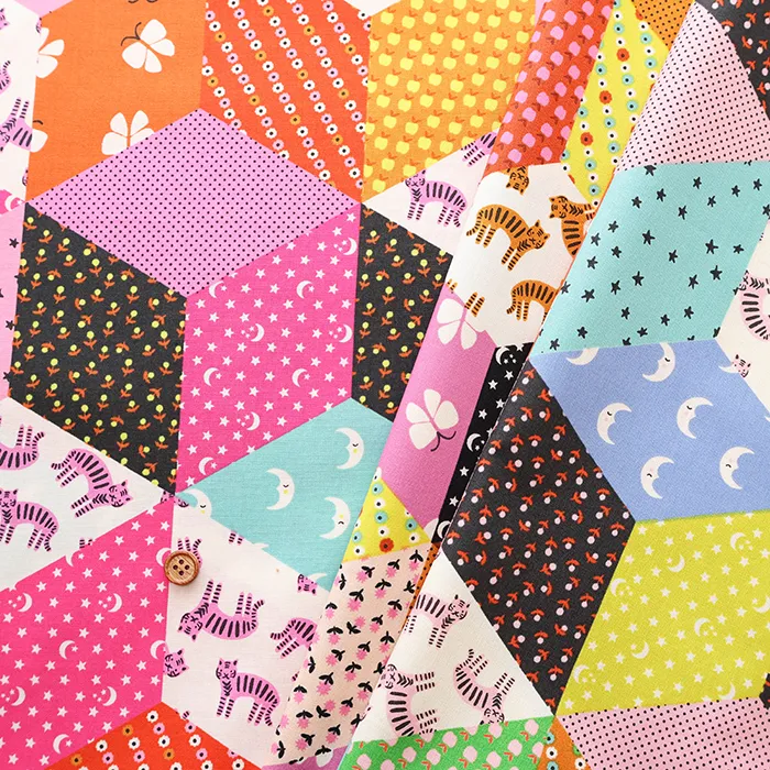 USAコットン RUBY STAR SOCIETY OOH LUCKY LUCKY TUMBLING BLOCKS
