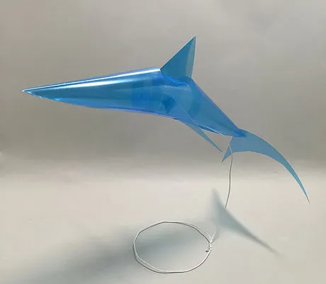 オリエステルおりがみで作るイルカ