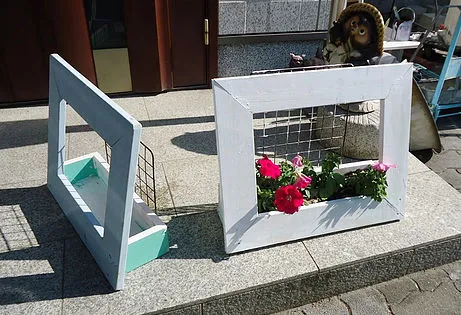 木で作るBOX、イス