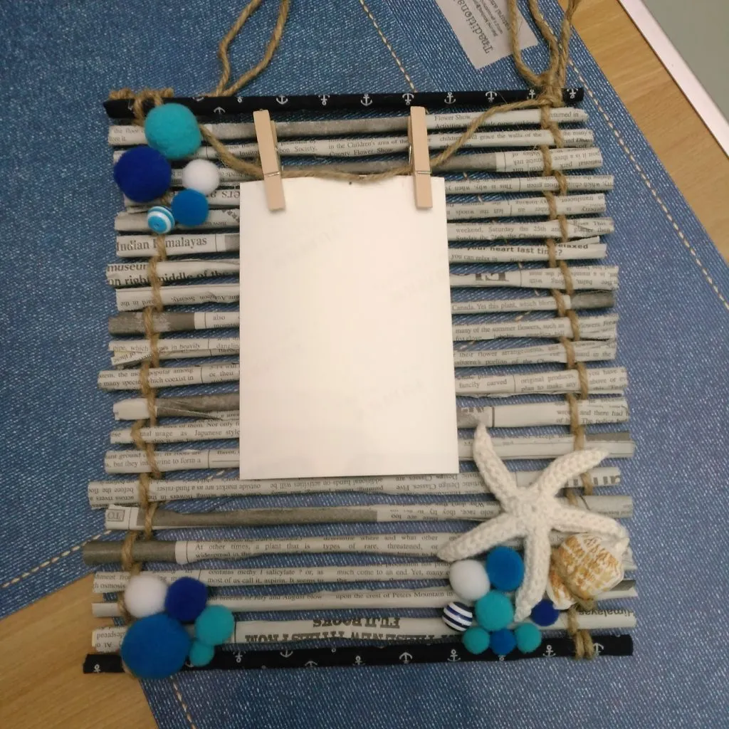 まきまきフォトフレームを作ろう