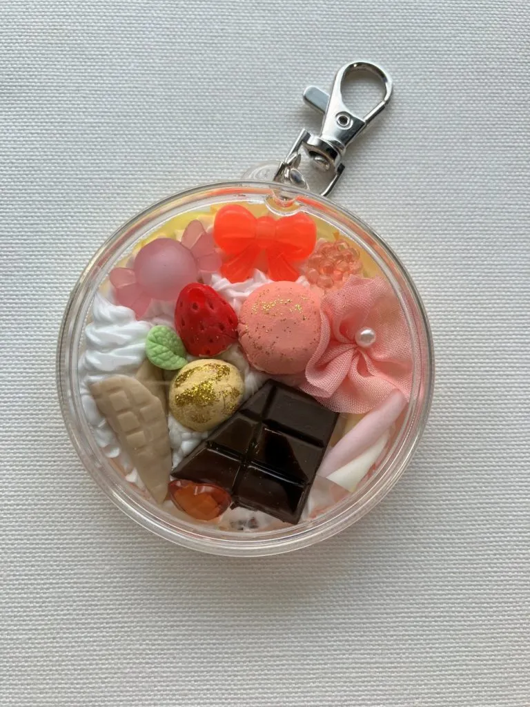 スイーツデコケースキーホルダー