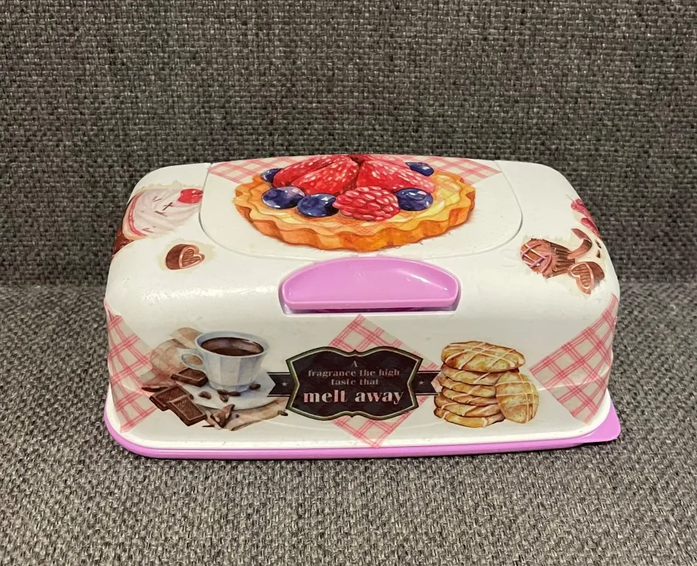 ウエットティッシュケースをすてきにデコしよう