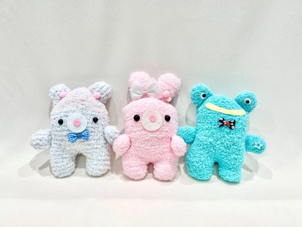 ふわふわくつ下でぬいぐるみをつくろう