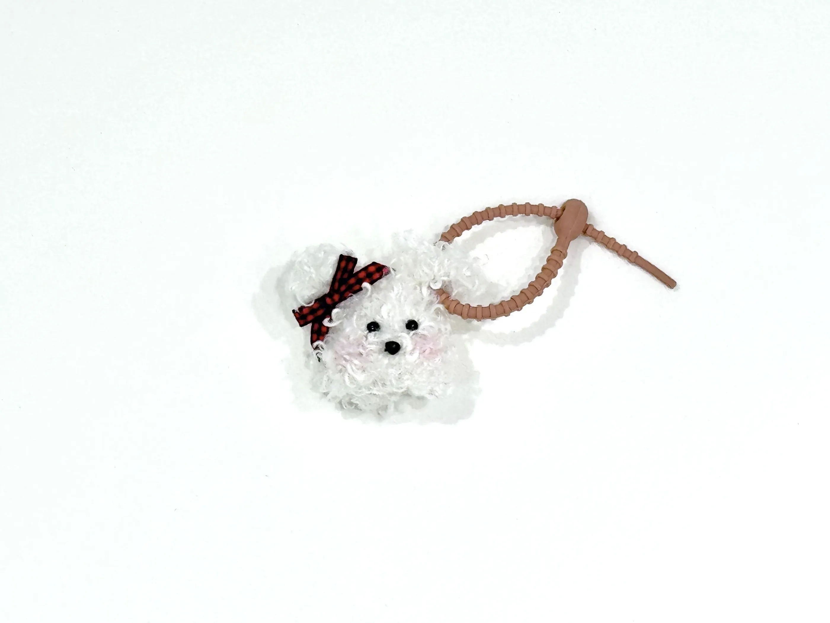 ふわふわモールで動物のお顔キーホルダーをつくろう